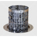 HARVIA rozsdamentes acél beépítő díszkeret Cilindro 7-9kW kályhákhoz 